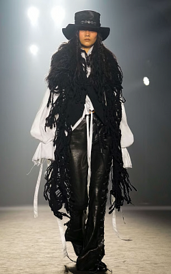 Ann Demeulemeester осень/зима 2025/2026