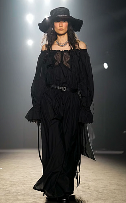 Ann Demeulemeester осень/зима 2025/2026